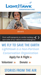 Mobile Screenshot of lighthawk.org